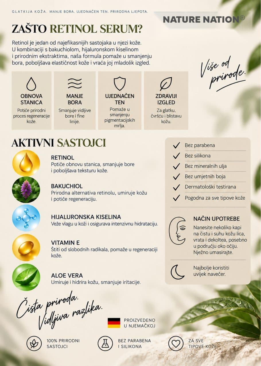 Katalog Nature Nation: Retinol serum, 30 ml, stranica 19